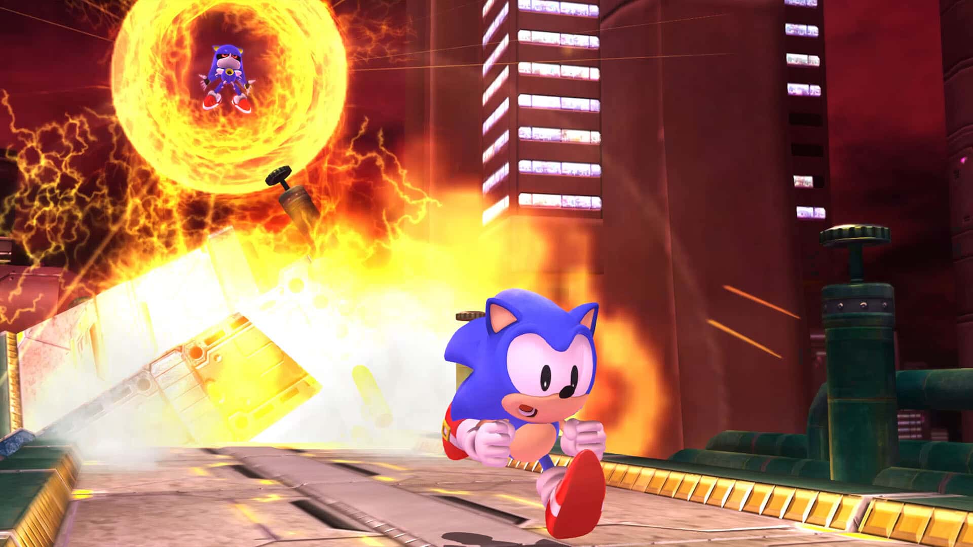 索尼克×夏特 世代重启 SONIC X SHADOW GENERATIONS 中文版游戏封面